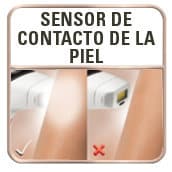 sensor de contacto con la piel
